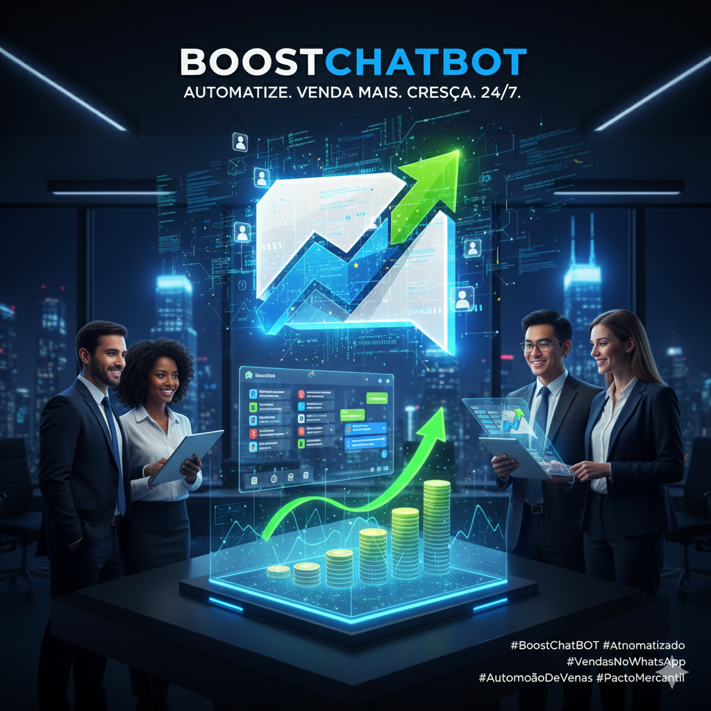 BOOST-CHAT-BOT 🚀 Conheça o BoostChat Bot : a Revolução no Atendimento e Vendas pelo WhatsApp! 💬🤖